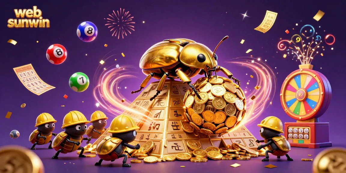 Experience the thrill of web sunwin with dynamic games, golden jackpots, and vibrant casino elements.